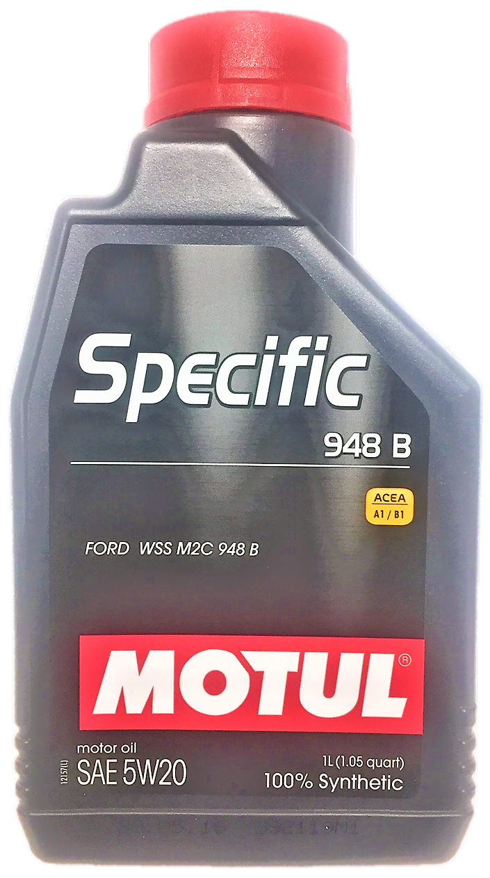Motul Specific 948 B SAE 5W20 Motor Oil API Performances SN