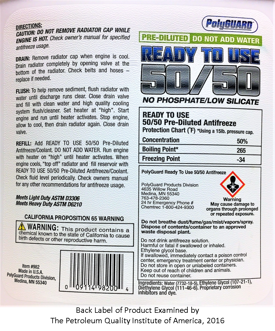 back label
