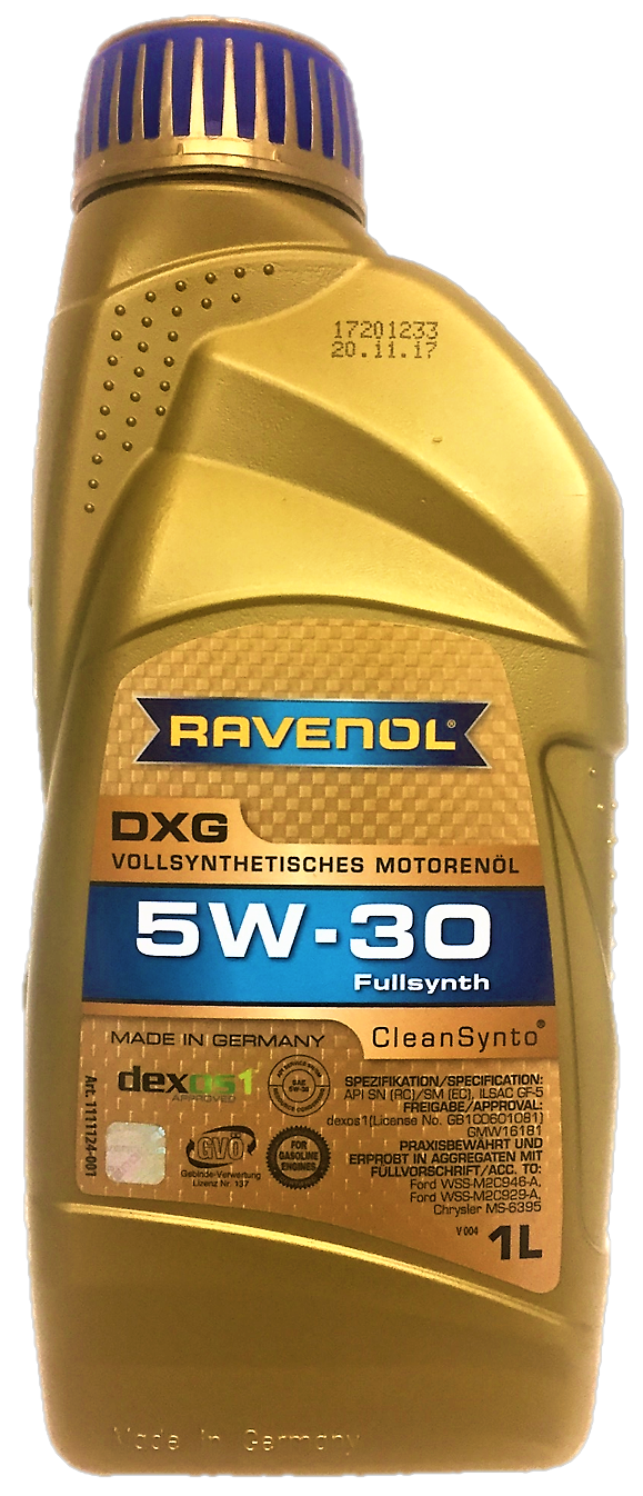 ✓100% Synthetic Oil Ravenol DXG 5w30 💪 [Review] 